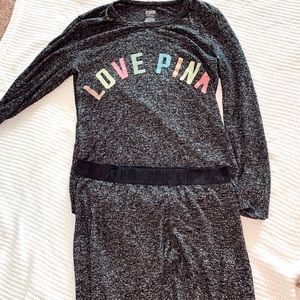 Victoria’s Secret pink sleep set